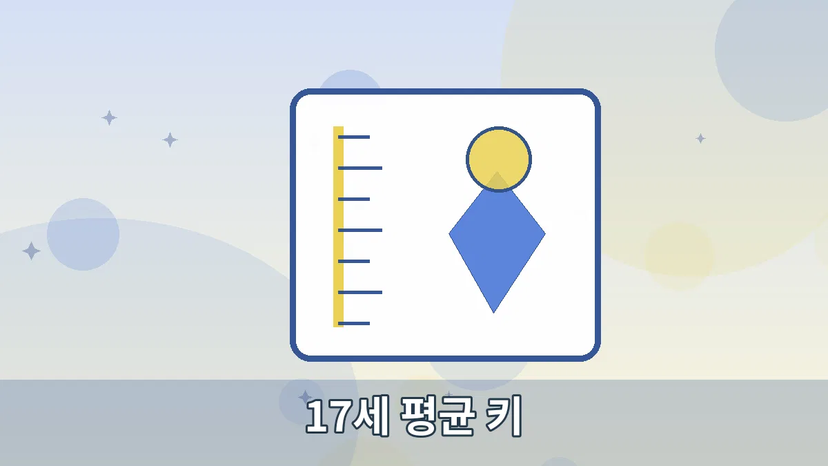17세 평균 키 안내 이미지 2