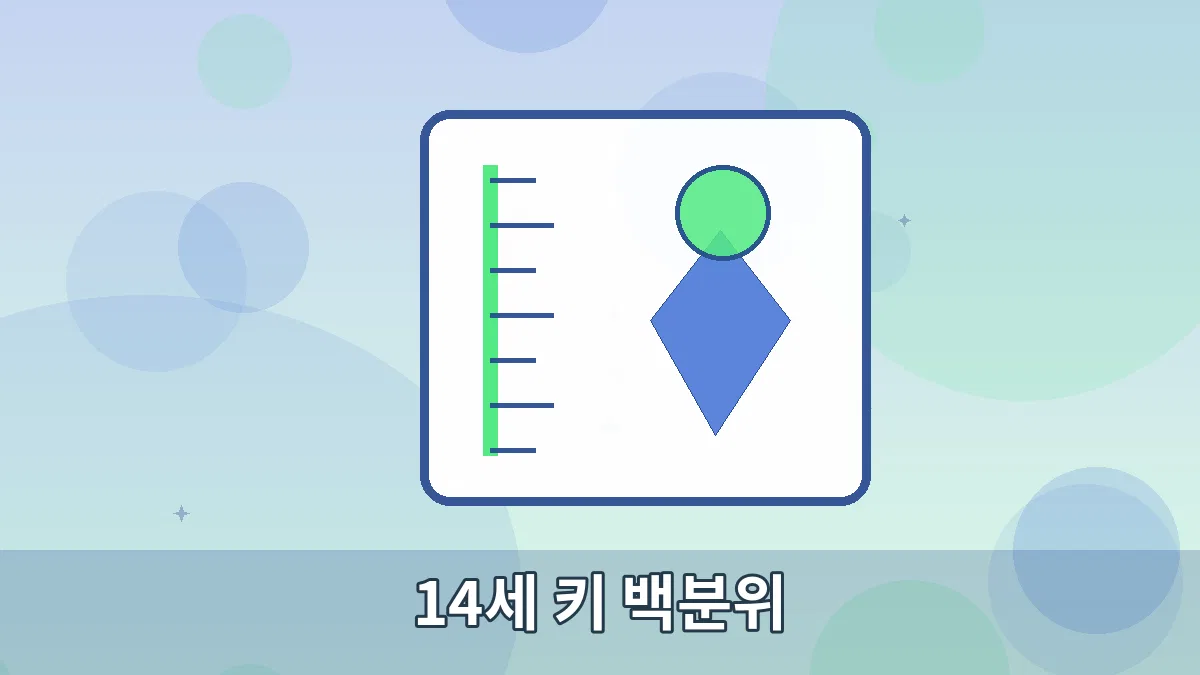 14세 키 백분위 안내 이미지 5