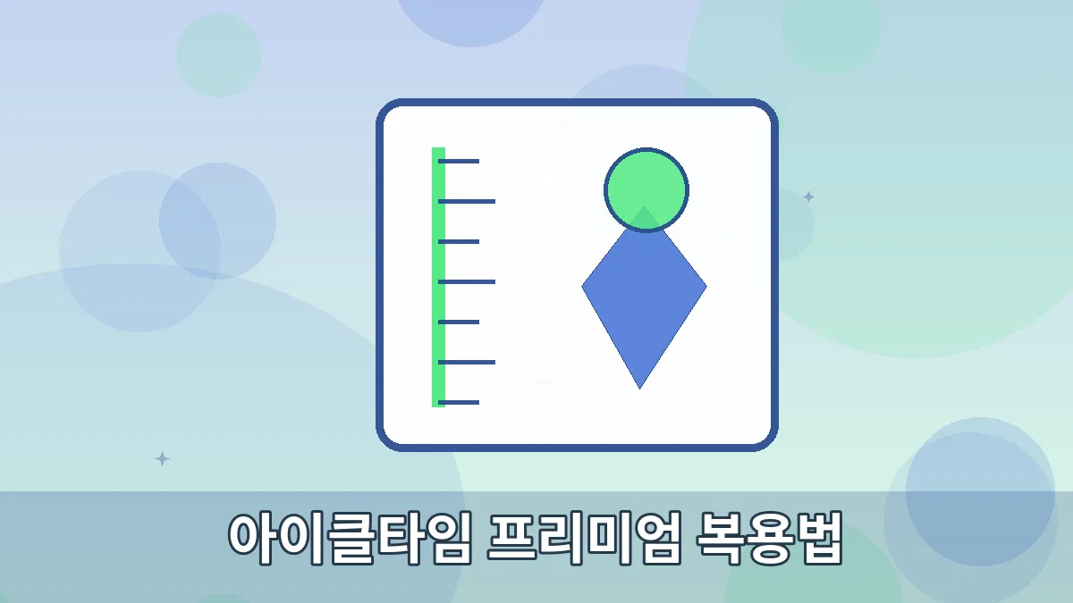 아이클타임 프리미엄 복용법 안내 이미지 5