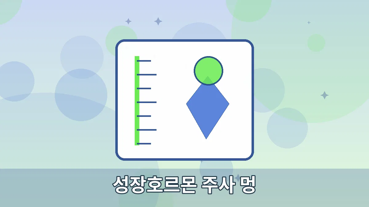 성장호르몬 주사 멍 안내 이미지 4