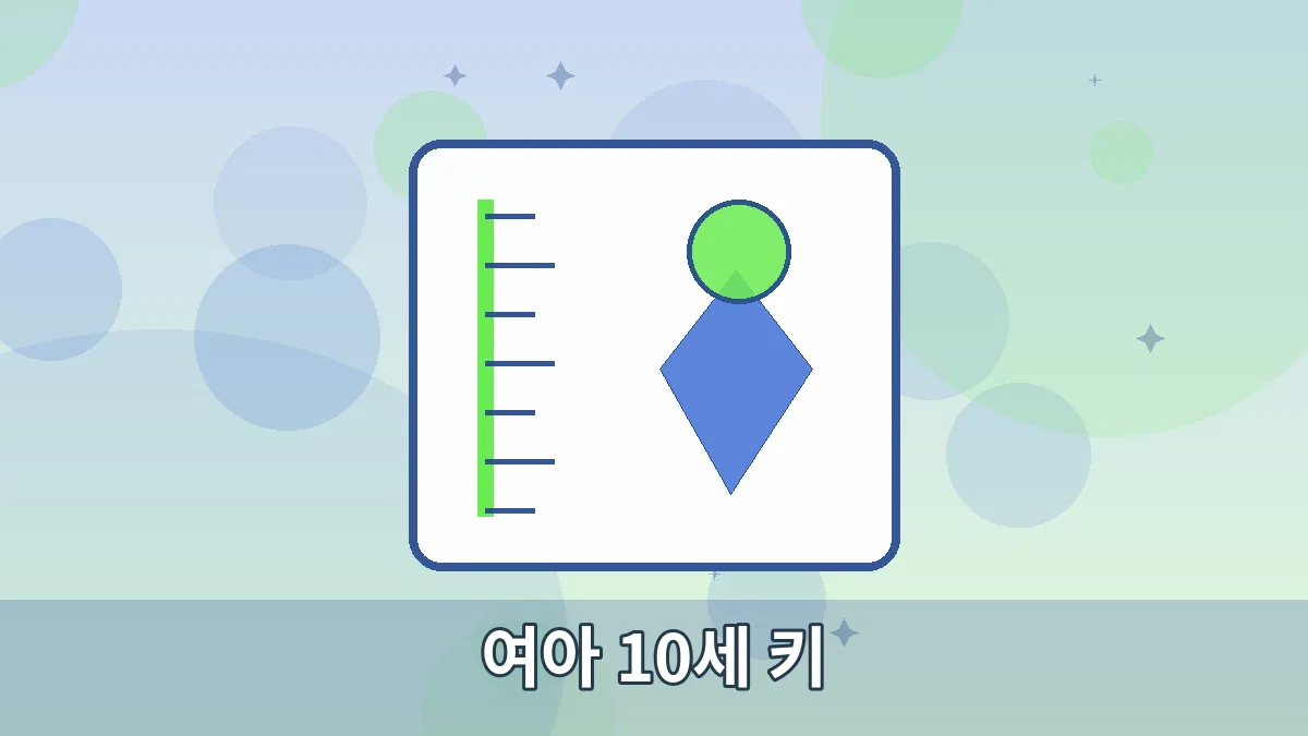 여아 10세 키 안내 이미지 4